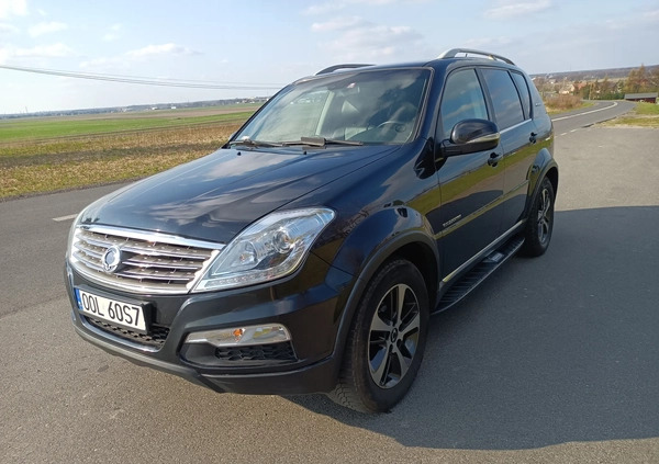 SsangYong REXTON cena 55700 przebieg: 266400, rok produkcji 2016 z Olesno małe 67